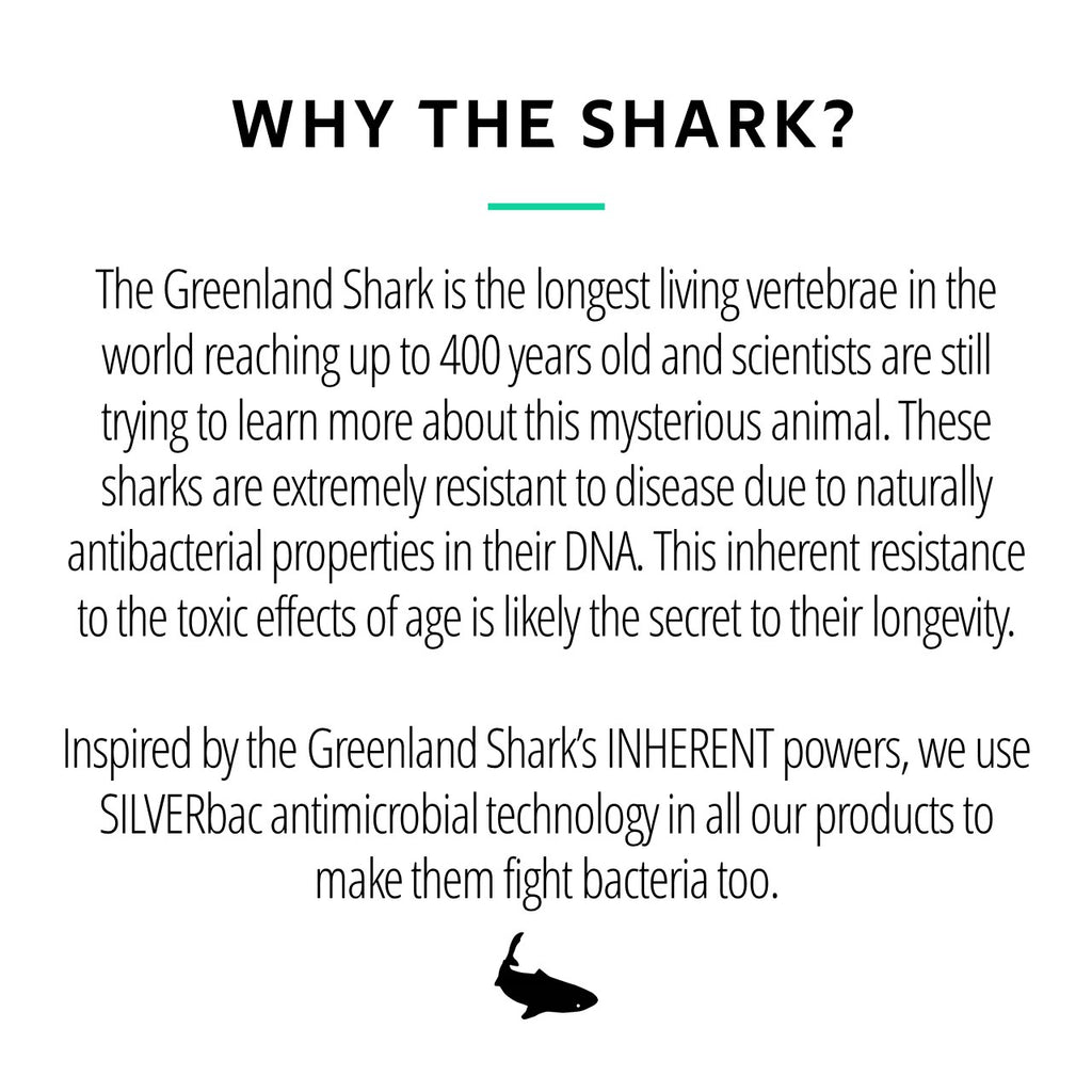 INHERENT - Our Mascot - Do you know what the longest living vertebrae in the world is? The Greenland Shark lives up to 400 years old and scientists are still trying to learn more about this mysterious animal. Their longevity may be related to DNA resis...