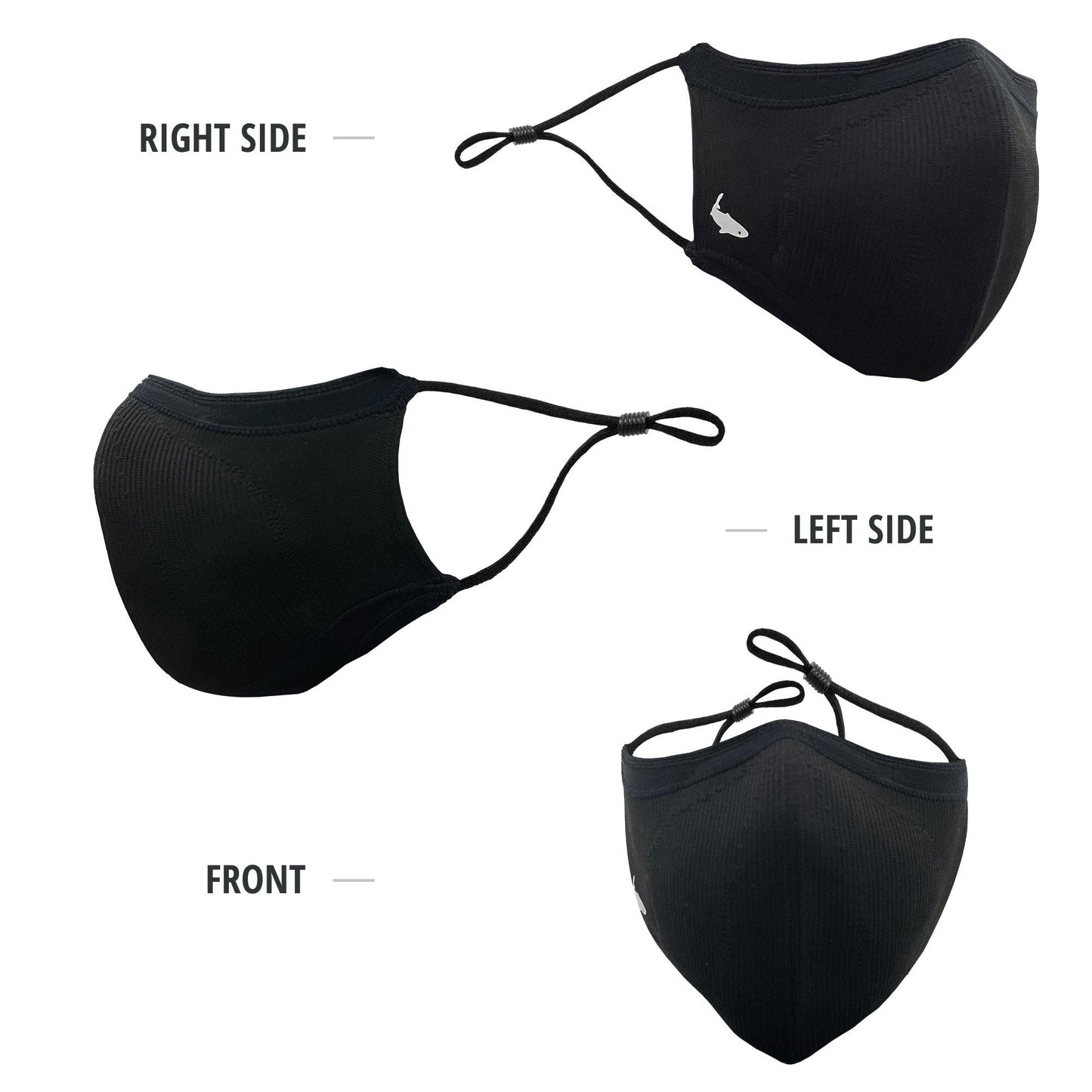 INHERENT™ Triple Knit Face Mask with SILVERbac various Angles