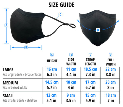 INHERENT Triple Knit Face Mask with SILVERbac